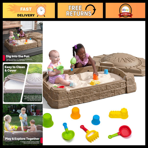 Kids outdoor sandbox play pit - play,