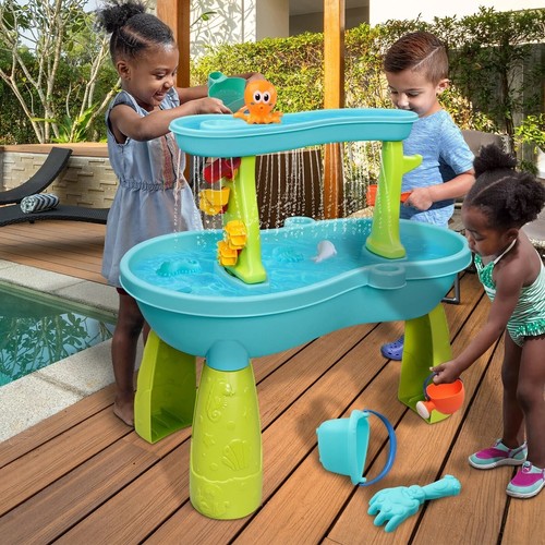 Toddlers summer sand water - sand,