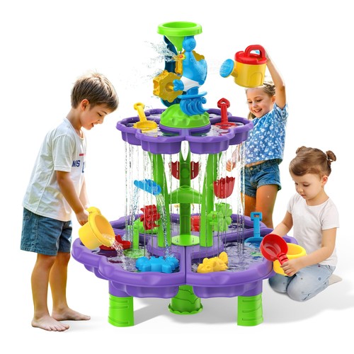 Kids flower water sand - kids, table