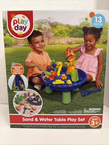 Play day sand water - play, table
