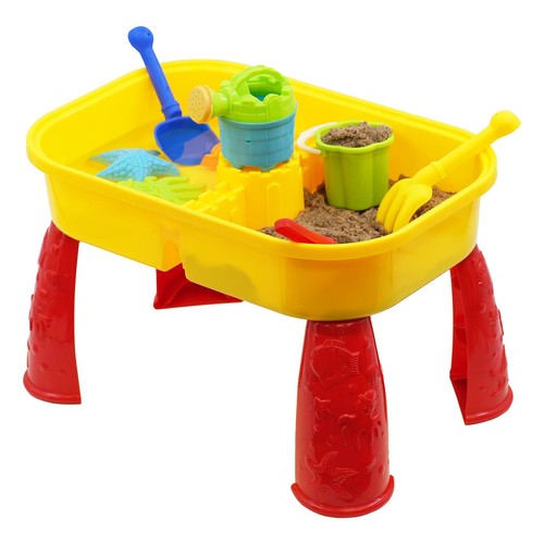 Sand and water table - sand, garden