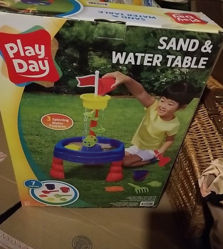 Play day sand - day, water