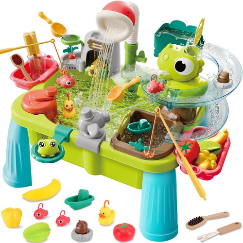 Toddler sand water table - sand, toy