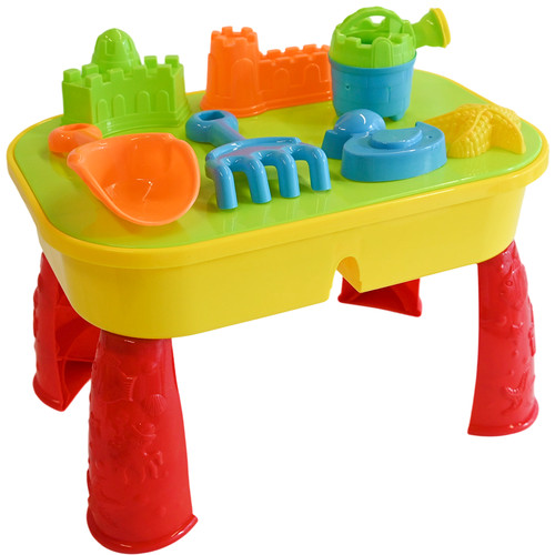 Sand and water table garden - sand,