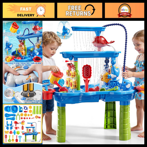 Tier sand water - 3-tier, table