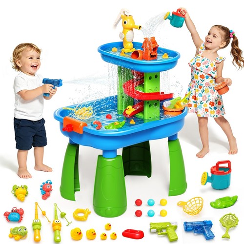 Kids water table play set - water,