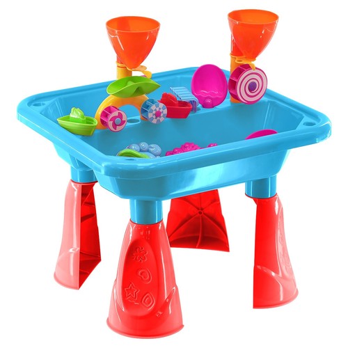 Sand and water table garden - and,