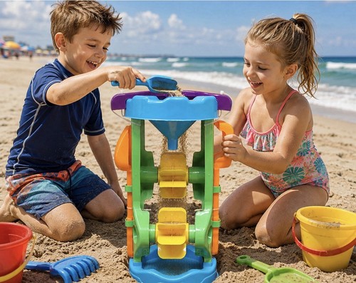 Sand water wheel mill bath - wheel,