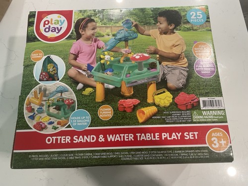 Otter sand and water - otter, table